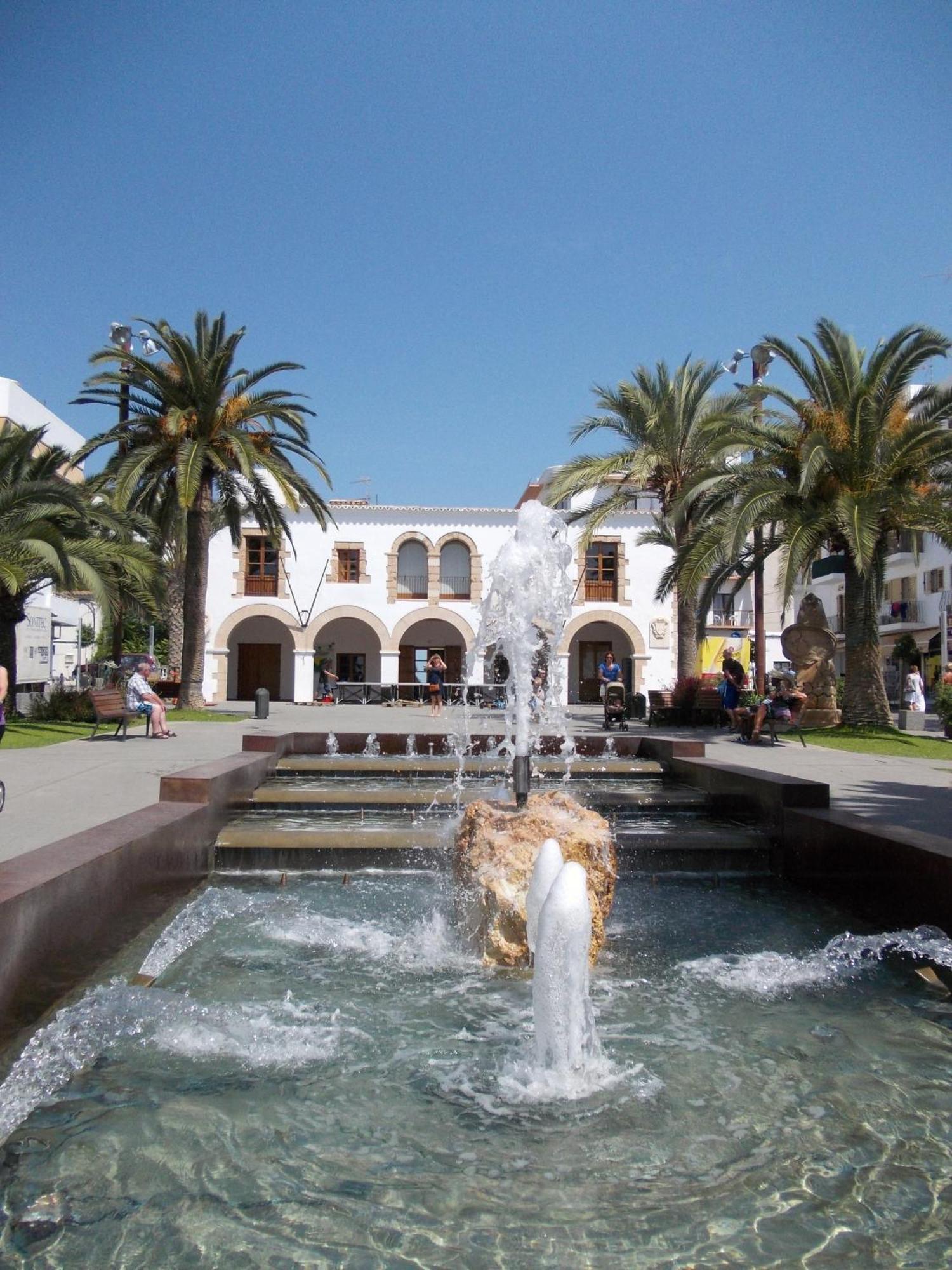 Hostal Rey Santa Eulària des Riu Exterior foto